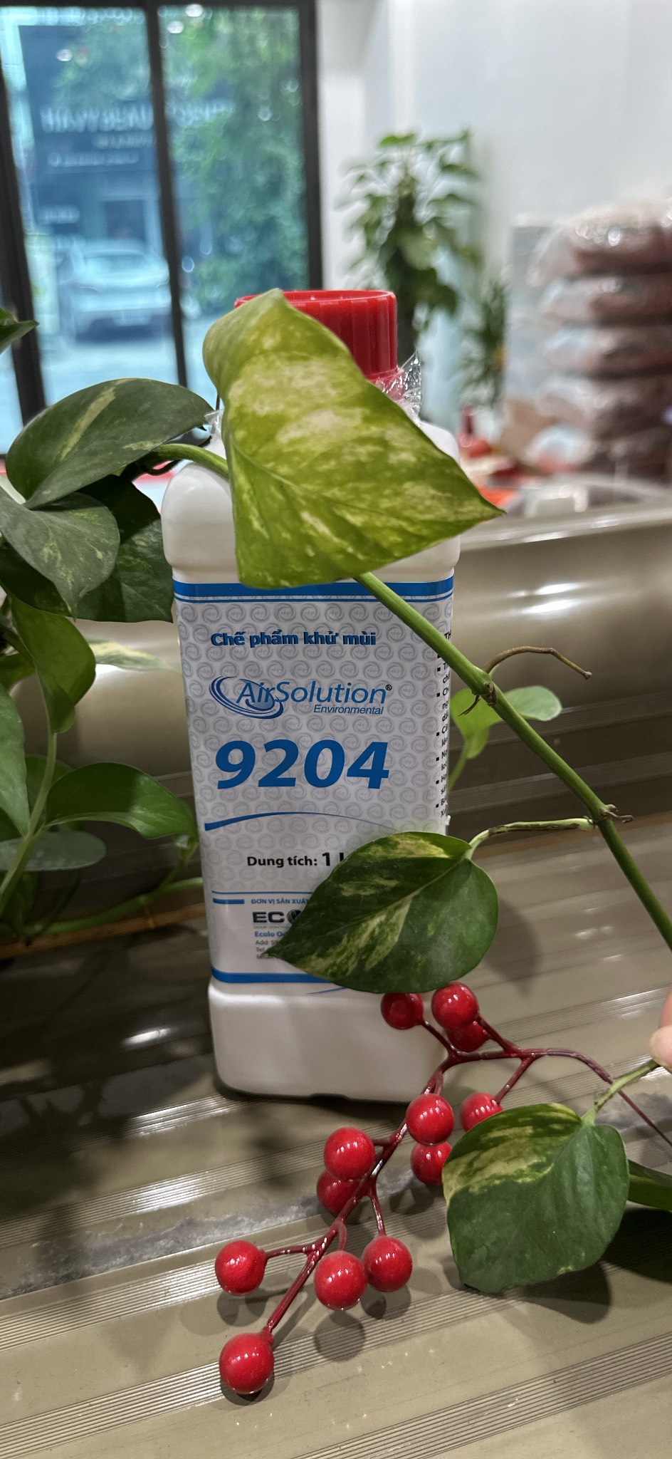 Chế phẩm khử mùi AirSolution TM 9204, dạng dung dịch 1 lít